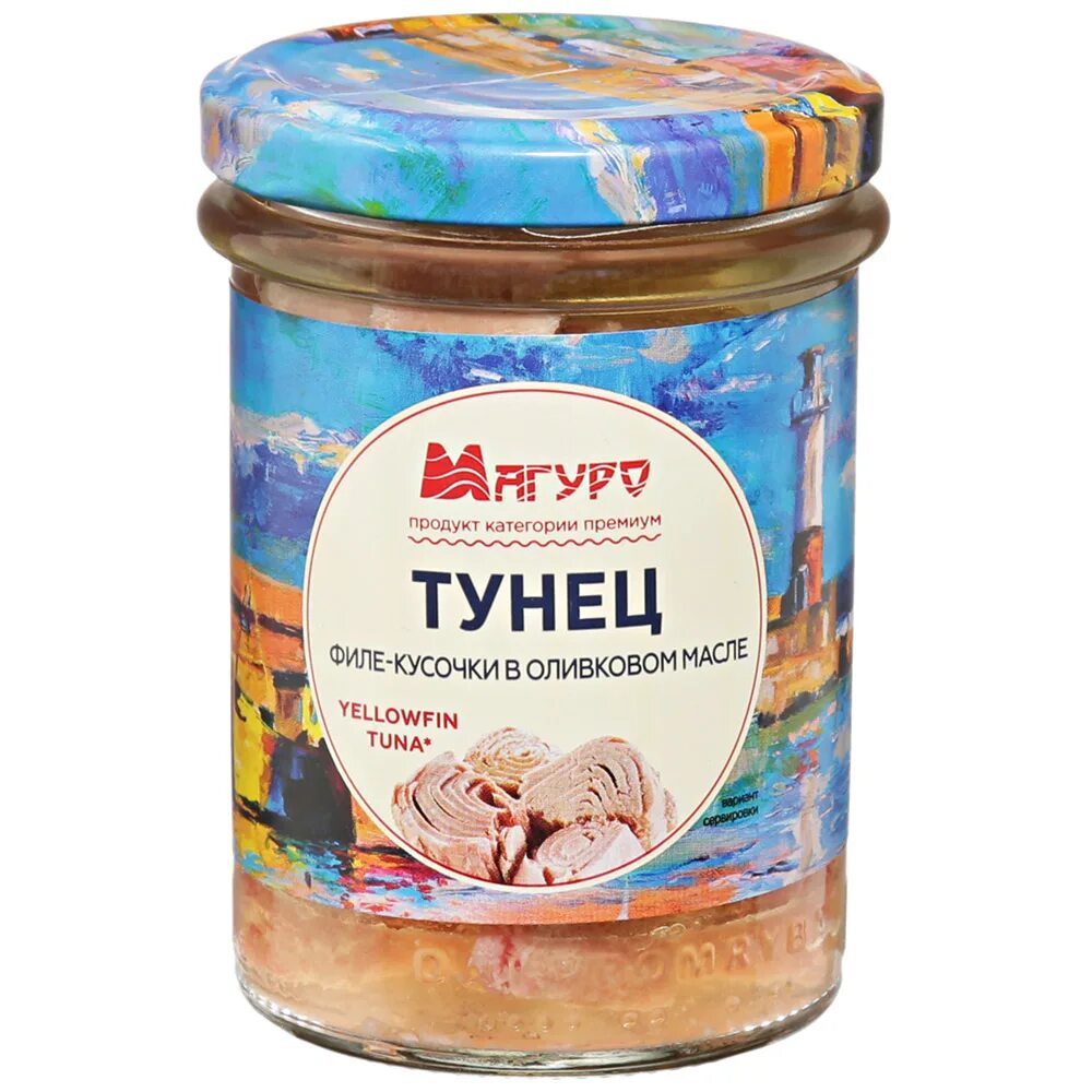 Магуро тунец филе натуральное, 200 г. Магуро тунец 200г. Тунец Магуро натуральный 200г. Тунец Магуро натуральный филе-кусочки 200г.