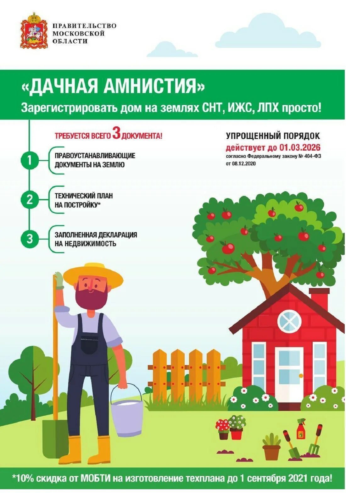 Порядок дачной амнистии
