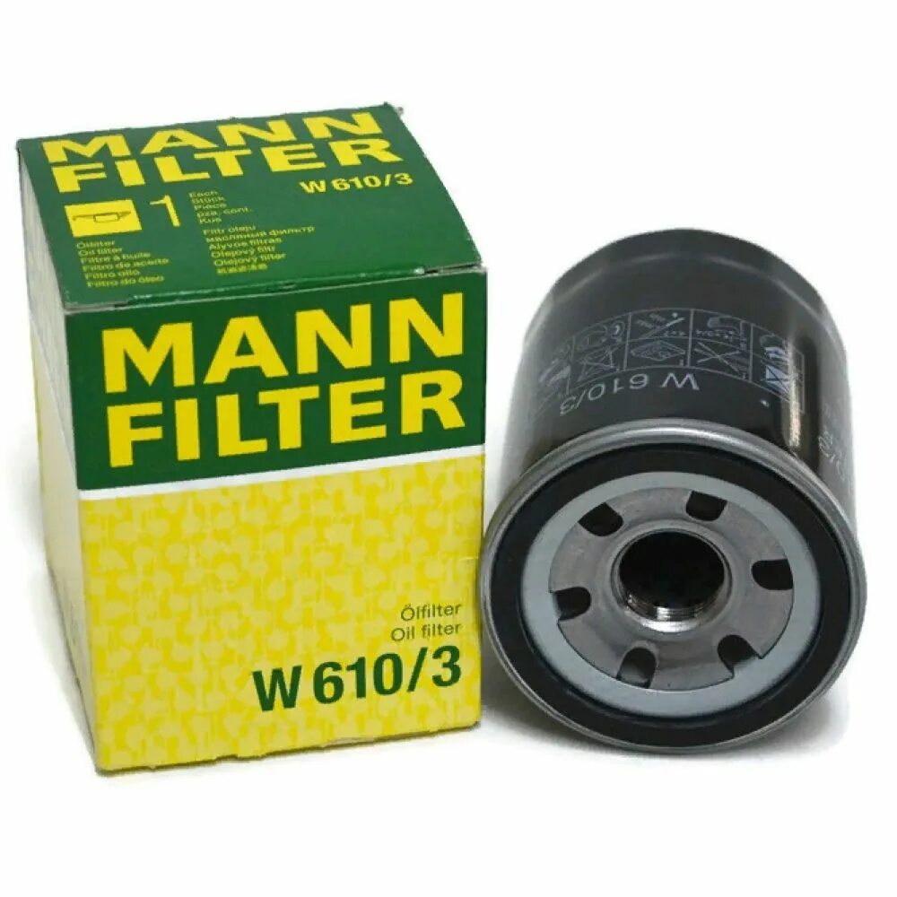 Масляный манн. Фильтр масляный Mann-Filter w 610/3. Mann 6103 масляный фильтр. Mann w6103 Honda. Фильтр масляный Mann w7041.