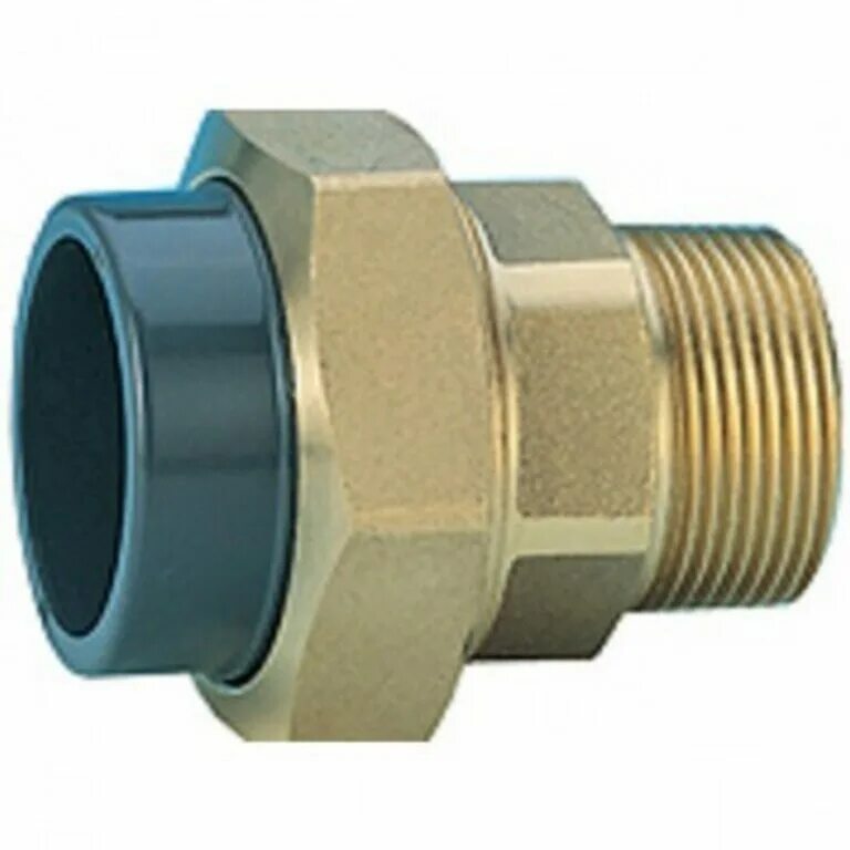 Муфта разборная переходная нр 50х1 1/2" латунь. Муфта комбинированная пп 40х2. С вр 1". Муфта разборная переходная наружная резьба (латунь) 50х1,1/2". Муфта пвх d63, pn16 miv063 fip.