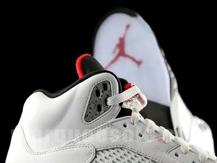 Jordan 5 white