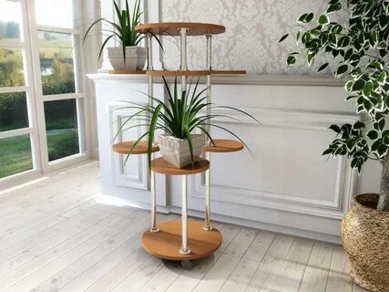 Круглые подставки под цветы