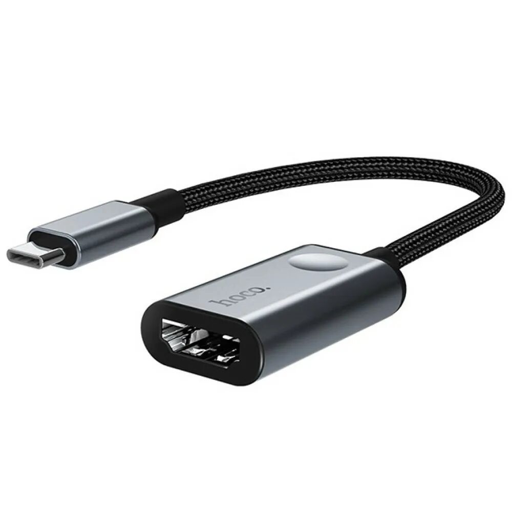 Hoco переходник type c. Hoco hb21. переходник type-c - hdmi hoco hb21, круглый, ткань, алюминий, цвет: серый. переходник hoco hb21, разветвитель, type-c - hdmi, 15 см, серый металлик. переходник hoco с type-c на usb-a.
