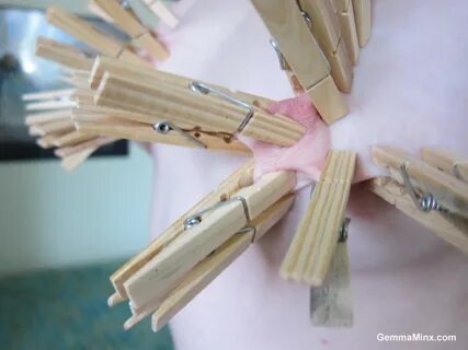 Clothespins on nipples
