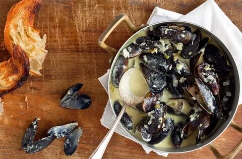 Морепродукты в кокосовом молоке
