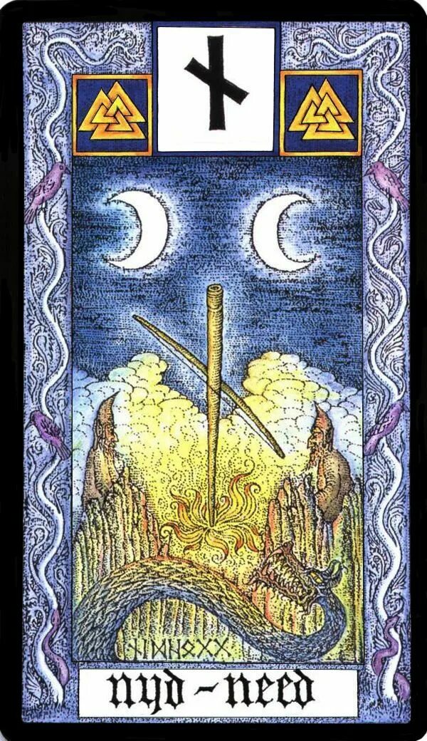 3 Thurisaz - Witches Runes by Silver RavenWolf and Nigel Jackson Viking runes, R