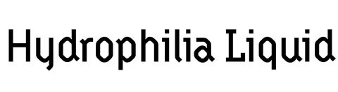Гидрофилия