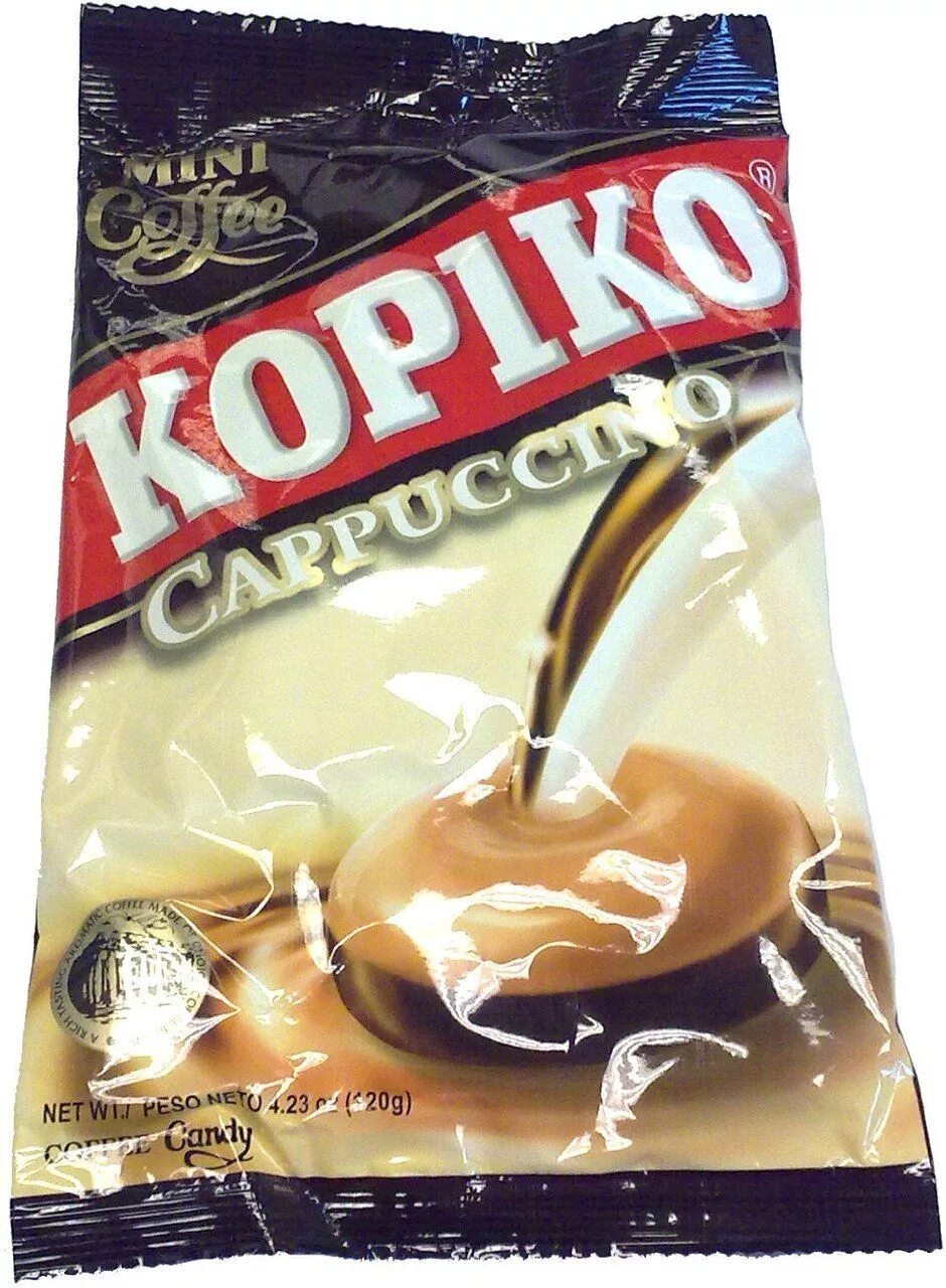 Чипсы конфеты. Kopiko Cappuccino Candy. Конфеты Kopiko Cappuccino. Конфеты Копико капучино Канди. Леденцы Копико капучино.