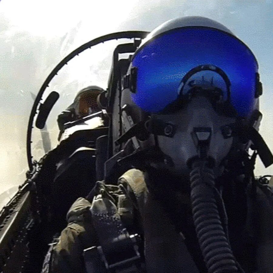 Swat playing with fighter pilot
