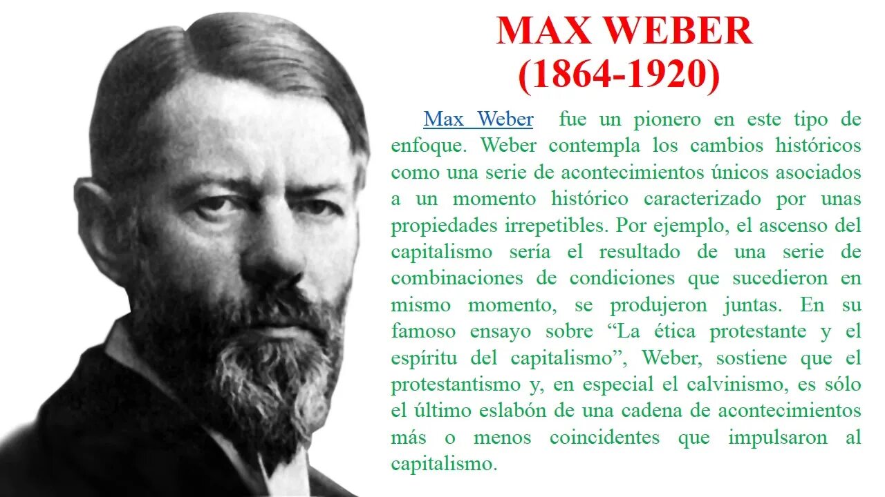 M weber