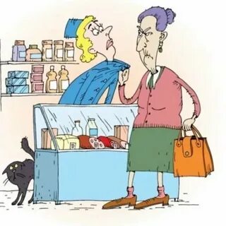 Магазин карикатура