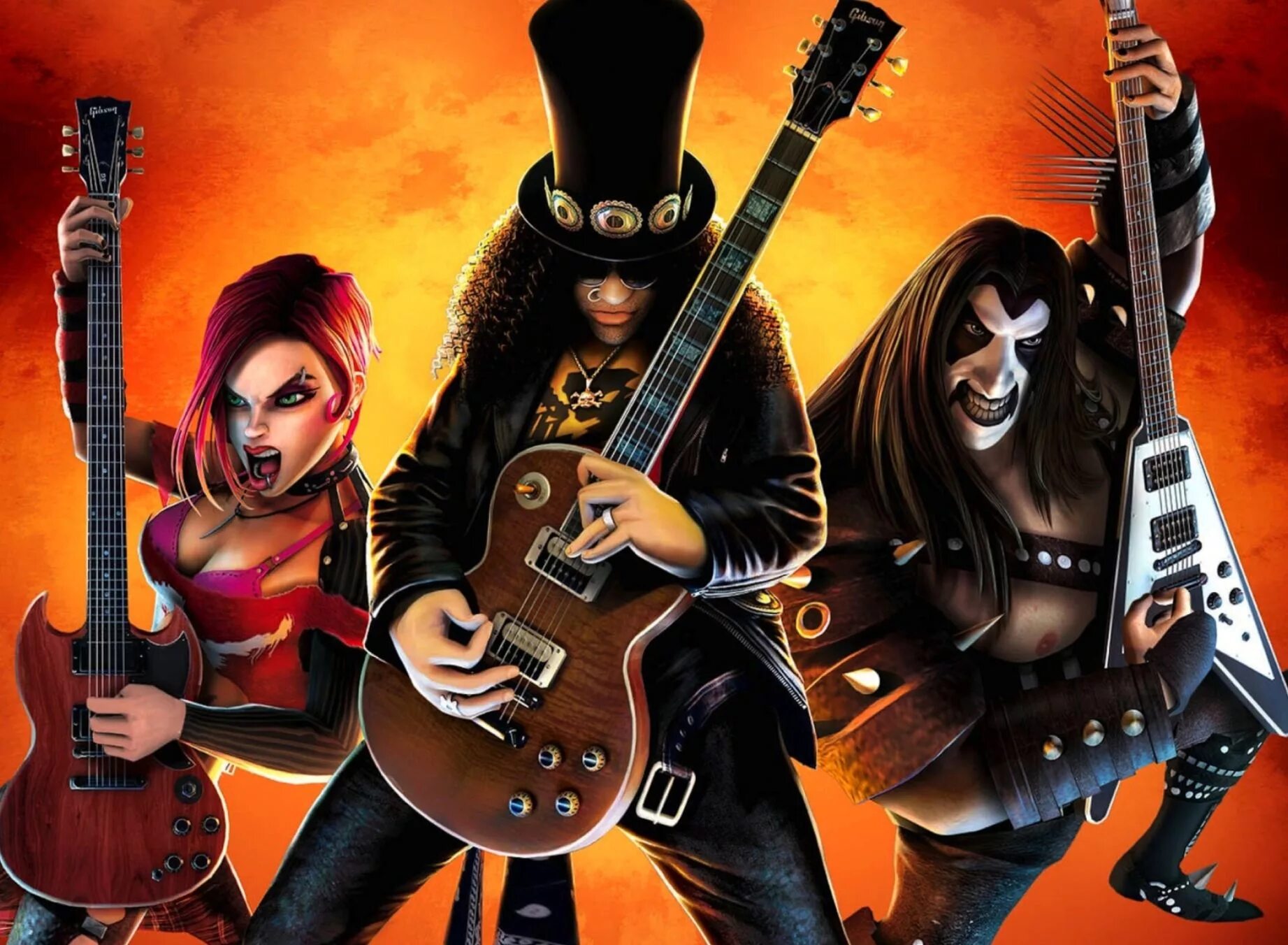Guitar Hero 3. Guitar Hero 3. легенды рока. Рок тематика.