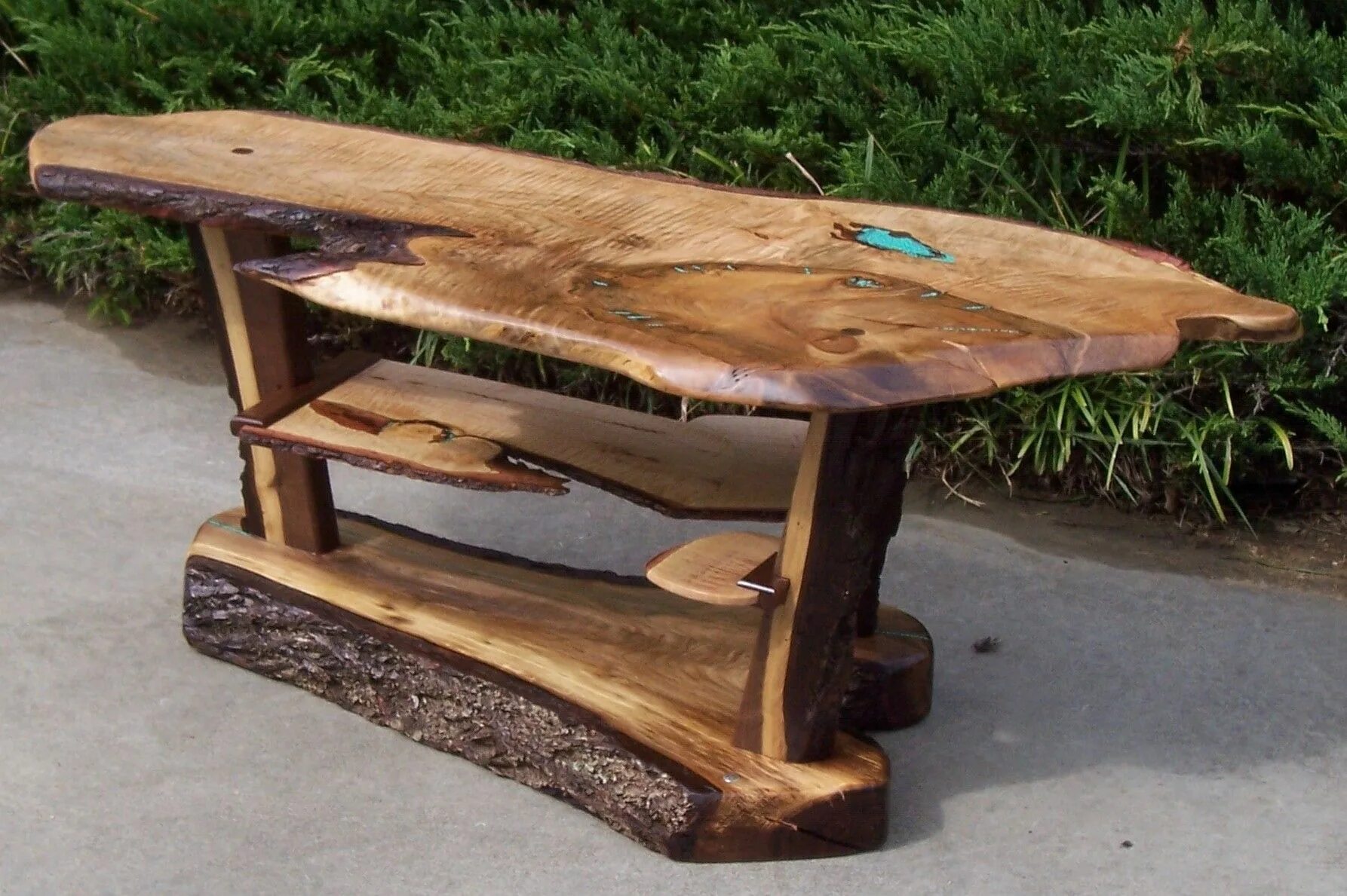 Tables made of wood