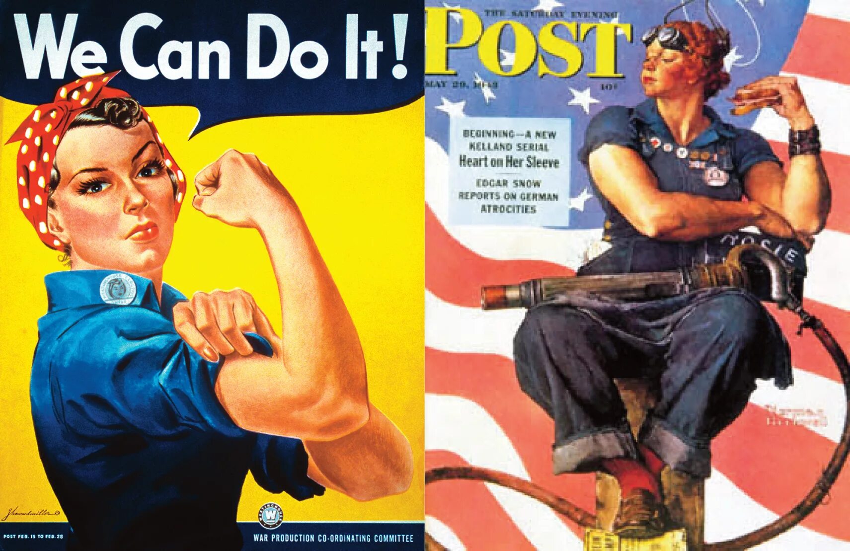 Rosie the Riveter плакат. Плакат «we can do it! ». Клепальщица Рози плакат. Американские постеры.