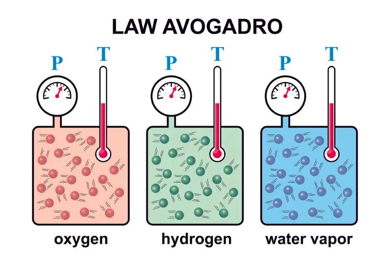 Avogadro Law. Avogadro's Law. Рисунок закона Авогадро. Закон Авогадро картинки. Its the law of the