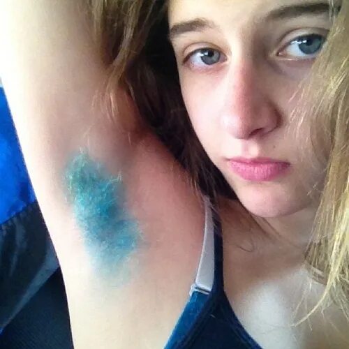 How to Dye Your Underarms and Arm Pit Hair Glamour