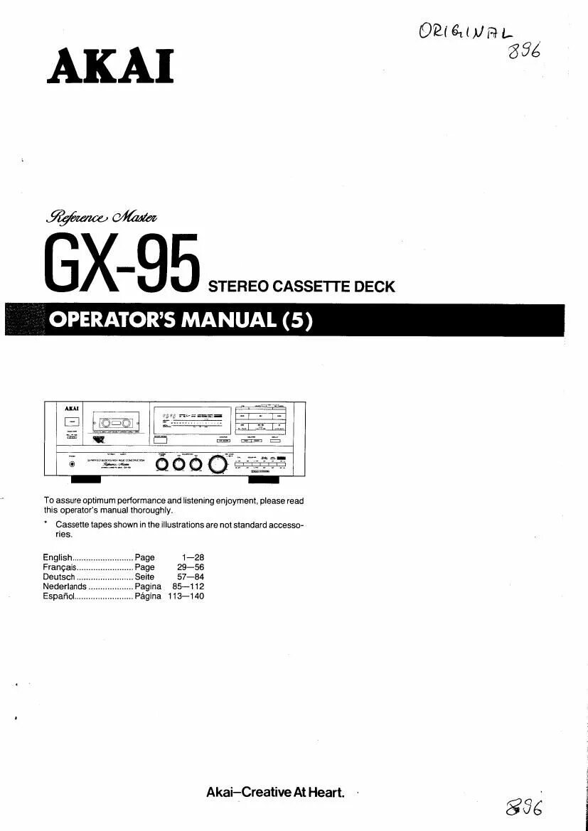 Akai gx service manual. Akai gx-95 mk2. akai-gx-75-owners-manual. akai gx-75. service manual akai gx-95 mk ii.
