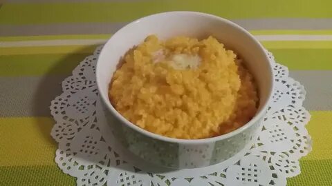 Пшенная с тыквой каша на молоке калории