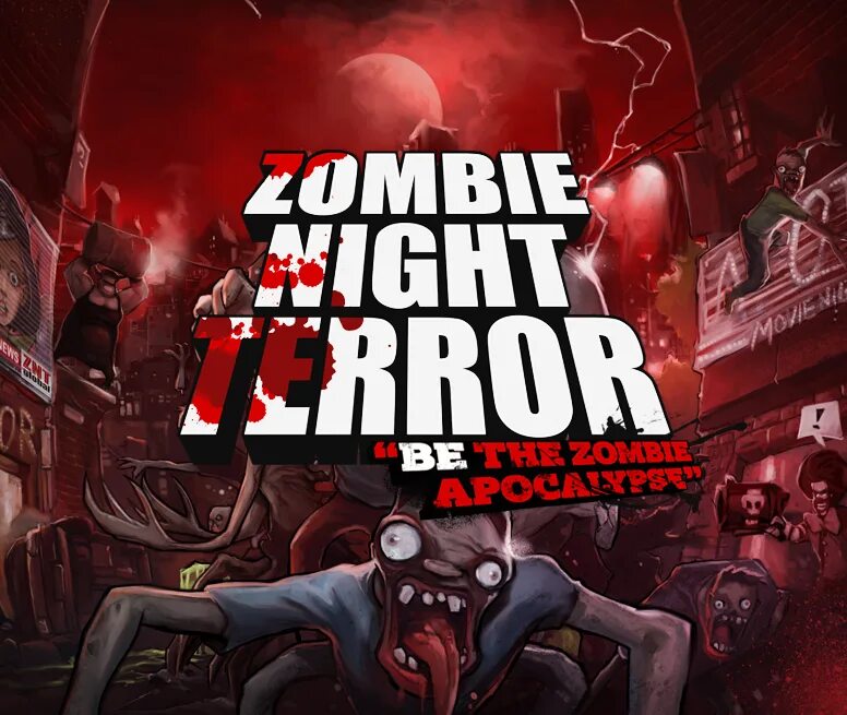 Игра зомби ночь. Эйприл Фокс Zombie Night Terror.