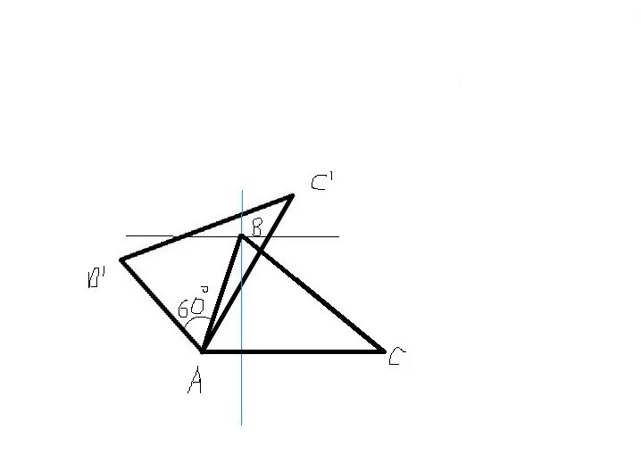 Поворот прямоугольного треугольника на 60 градусов по часовой стрелке. Поворот треугольника на 30 градусов. Поворот треугольника на 60. Поворот треугольника на 45 градусов. Поворот на 60 градусов