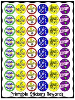 Marking stickers