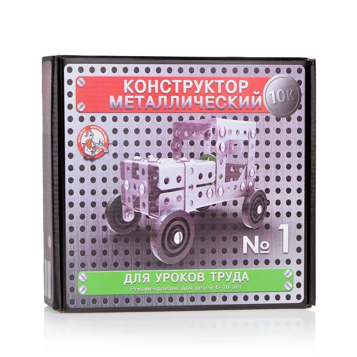 00843. М/г) 332эл. Железный конструктор для уроков труда. Конструктор для труда 3. Конструктор металлический 05062 русский стиль.