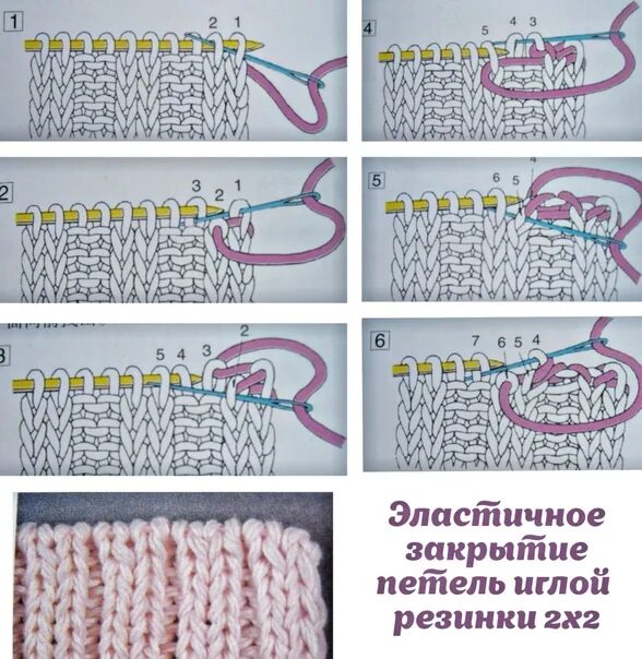 Красиво закрыть резинку 2х2. Закрытие петель иглой резинка 2х2. Закрытие петель иголкой резинки 2х2. Закрытие петель иглой резинка 1х1. Эластичное закрытие петель резинки 2х2 иглой.