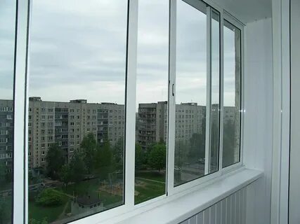Балконные окна из алюминия