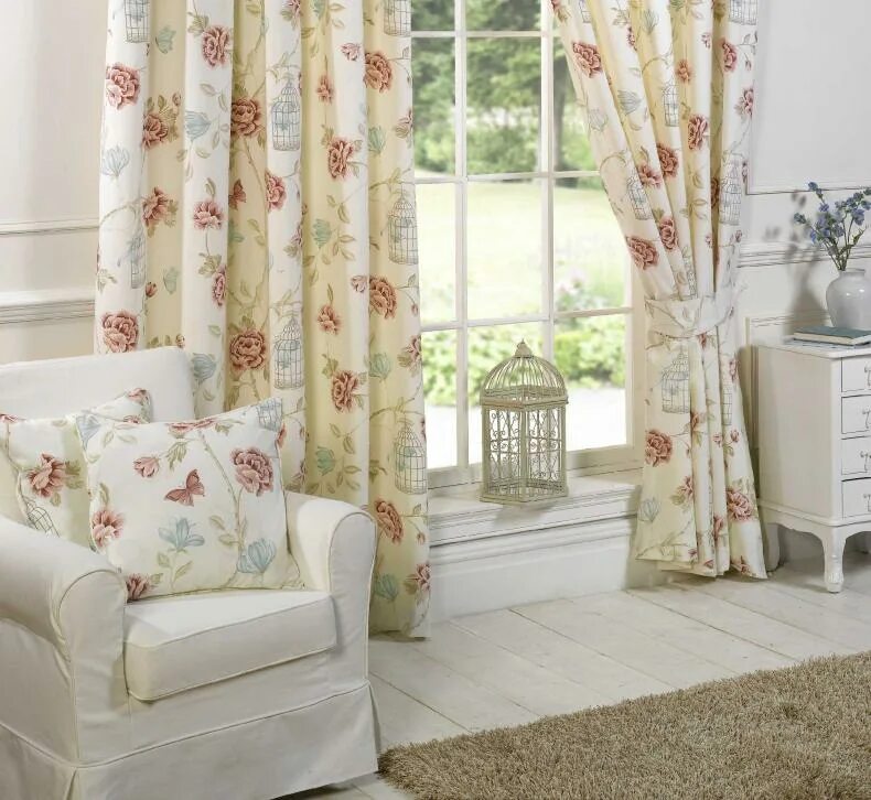 cheerful Living room green, Country living room design, Curtains living room