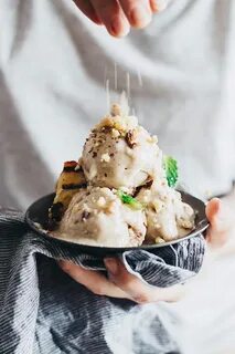 Веганское мороженое