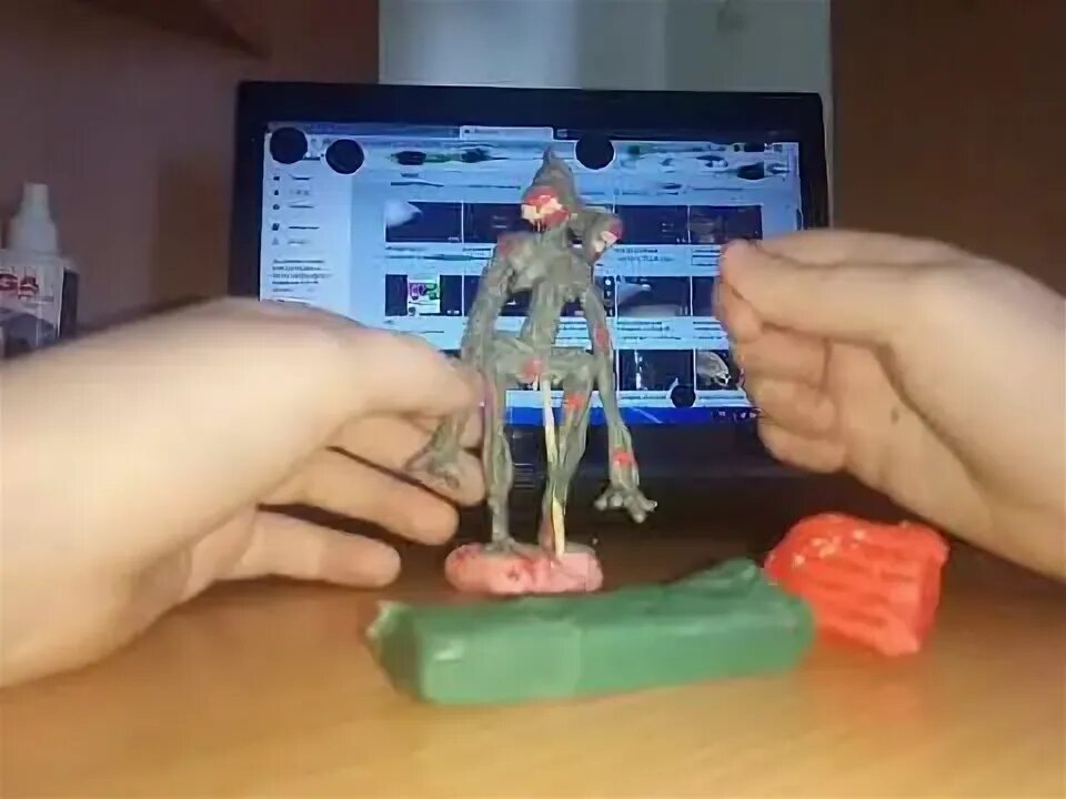 Как лепить сиреноголового