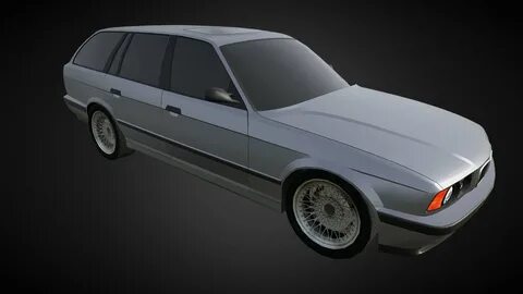 E34 touring Lowpoly - Buy Royalty Free 3D model by jdaniel_92 (@jdaniel_gz)...