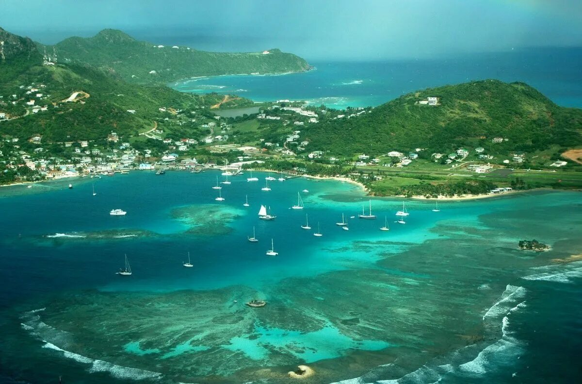 Южная часть архипелага малых антильских островов. Сент-Винсент и Гренадины. Сентинсент Гренадины остров. Остров сент-Винсент в Карибском море. Сент-Винсент и Гренадины остров Мюстик.