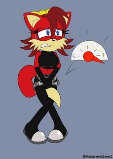 fiona fox, sonic, archie sonic, despartion, relief, female, no wetting, spa...