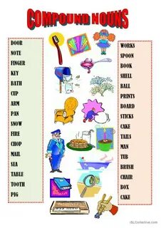 Form compound nouns 5 класс