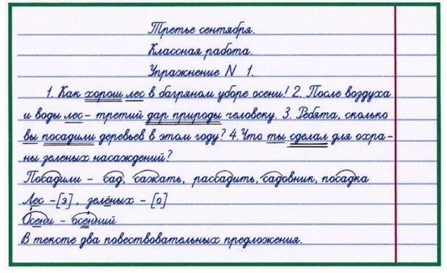 Написать ученик какой должен написать. Оформление работы в тетради в широкую линейку. Образец оформления тетради по русскому. Оформление работ в тетради в начальной школе по русскому языку. Оформление работы в широкую линейку.