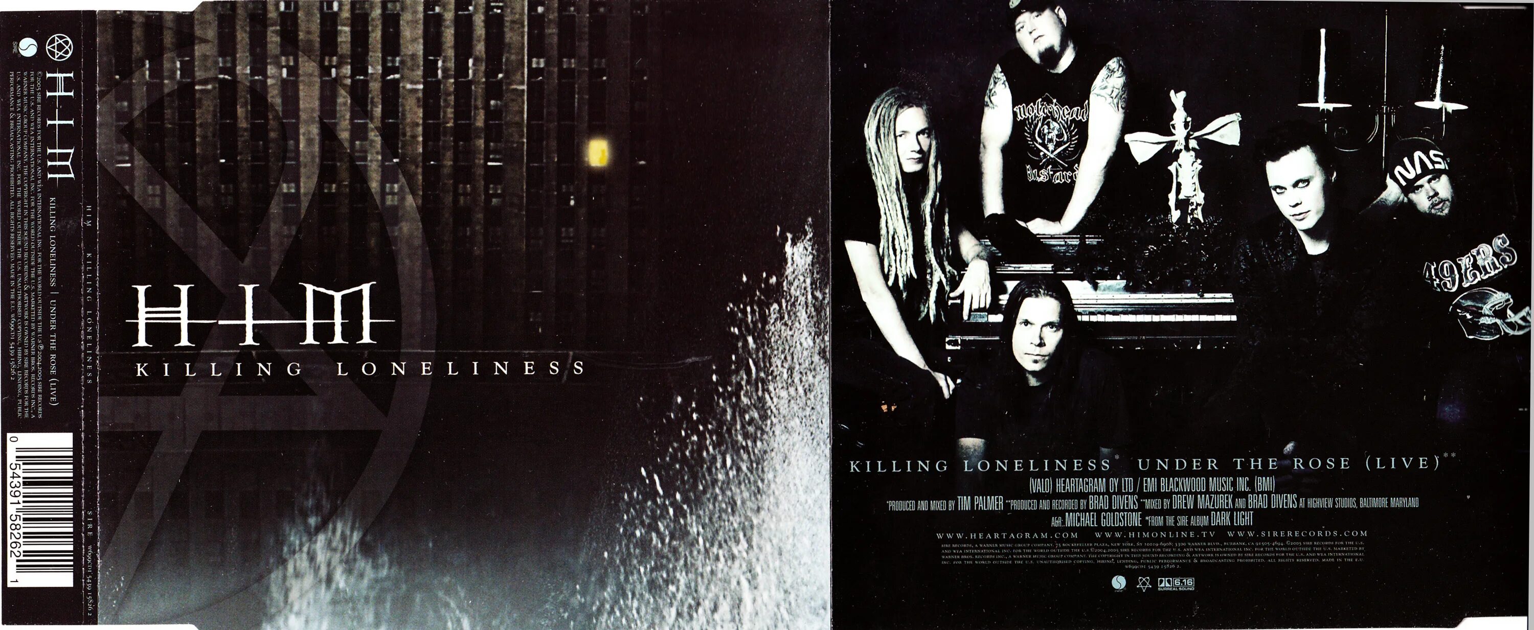 He killer. Him Killing Loneliness. Him Killing Loneliness обложка. Вилле Вало Killing Loneliness. Him – Killing Loneliness клип.