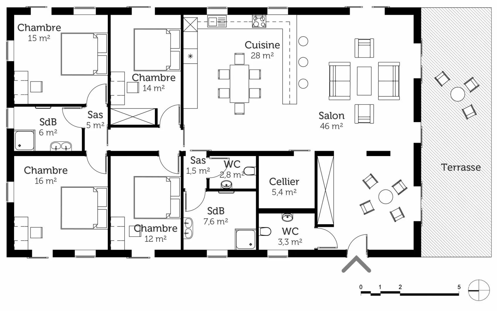 Plan-Maison-moderne-pdf. Maison Lafite план. Maison a 100. Plan d'etage. Pour plan