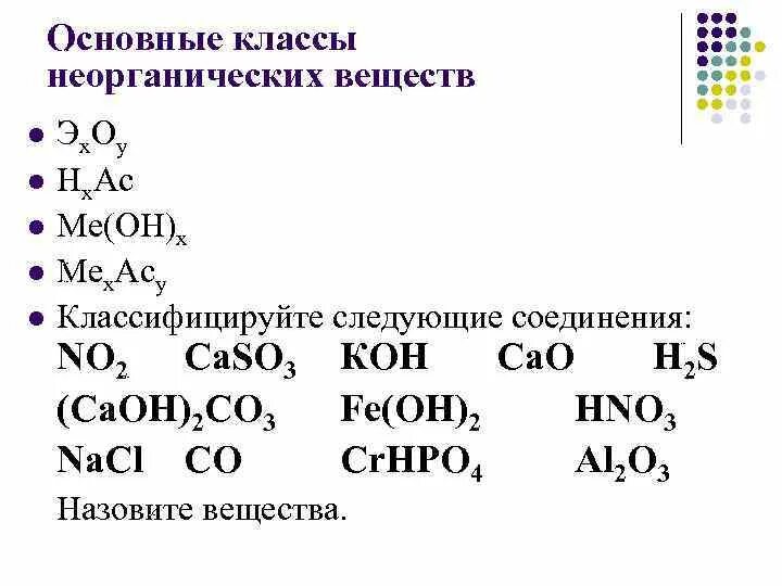 Повторение классы неорганических веществ 8 класс. 3. Основные классы неорганических соединений. Классы неорганических везест. Основные класс неорганических соединений. K2co3 класс неорганических соединений