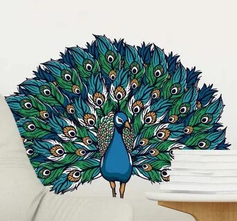 As happy as a peacock