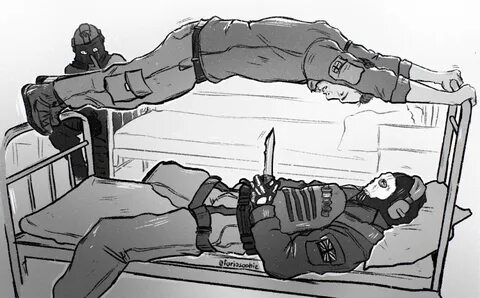 Simon "Ghost" Riley and John "Soap" MacTavish Call of d...