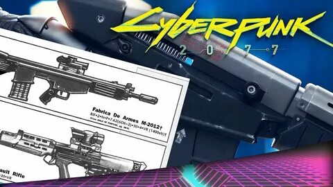 Cyberpunk 2077 винтовка