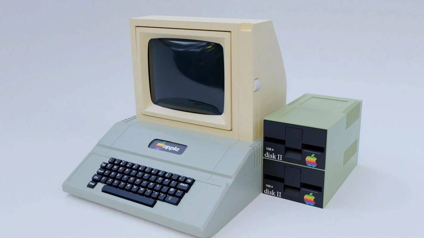 Old computer. Old Apple Computer. Старый компьютер эпл 3. Старый комп. Первый компьютер.