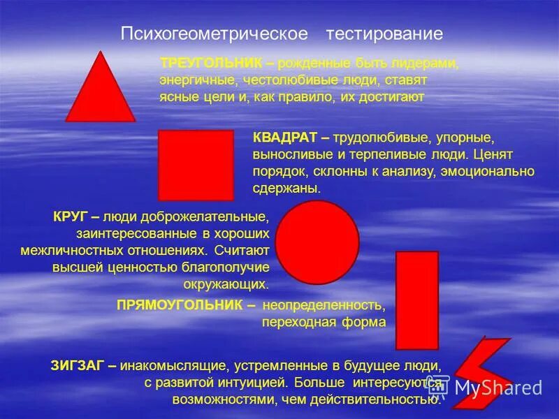 Какой цифрой обозначают квадрат. Что означают геометрические фигуры в психологии. Психология геометрических фигур. Значение геометрических фигур в психологии. Психологический тест с фигурами.