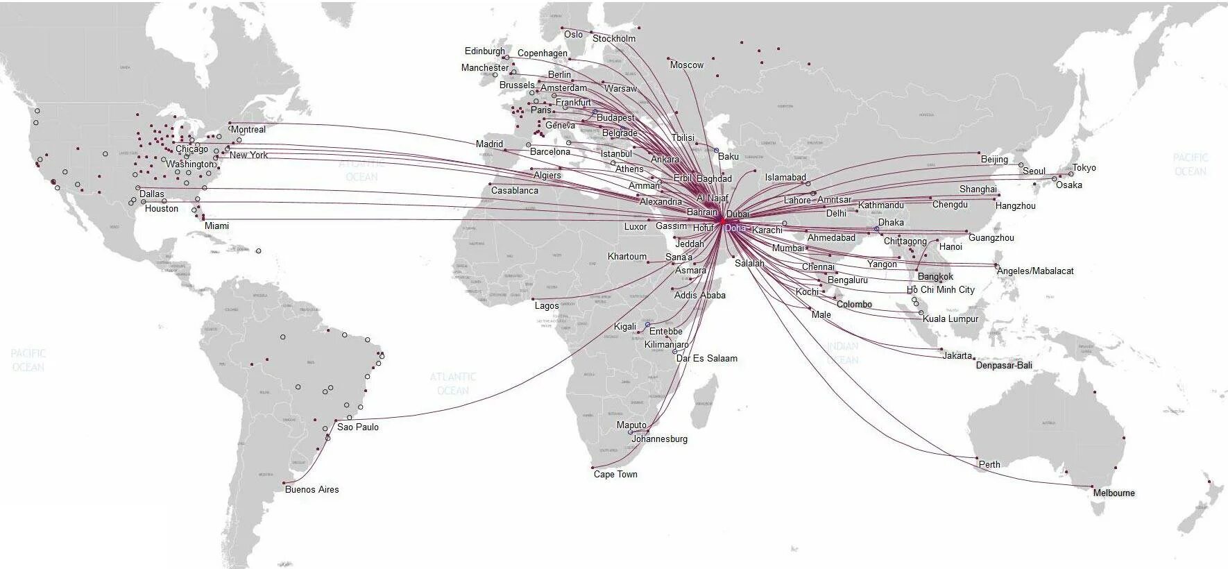 Мировые полеты самолетов. Катар авиалинии карта полетов. Карта полетов катарских авиалиний. Маршруты полетов самолетов на карте.