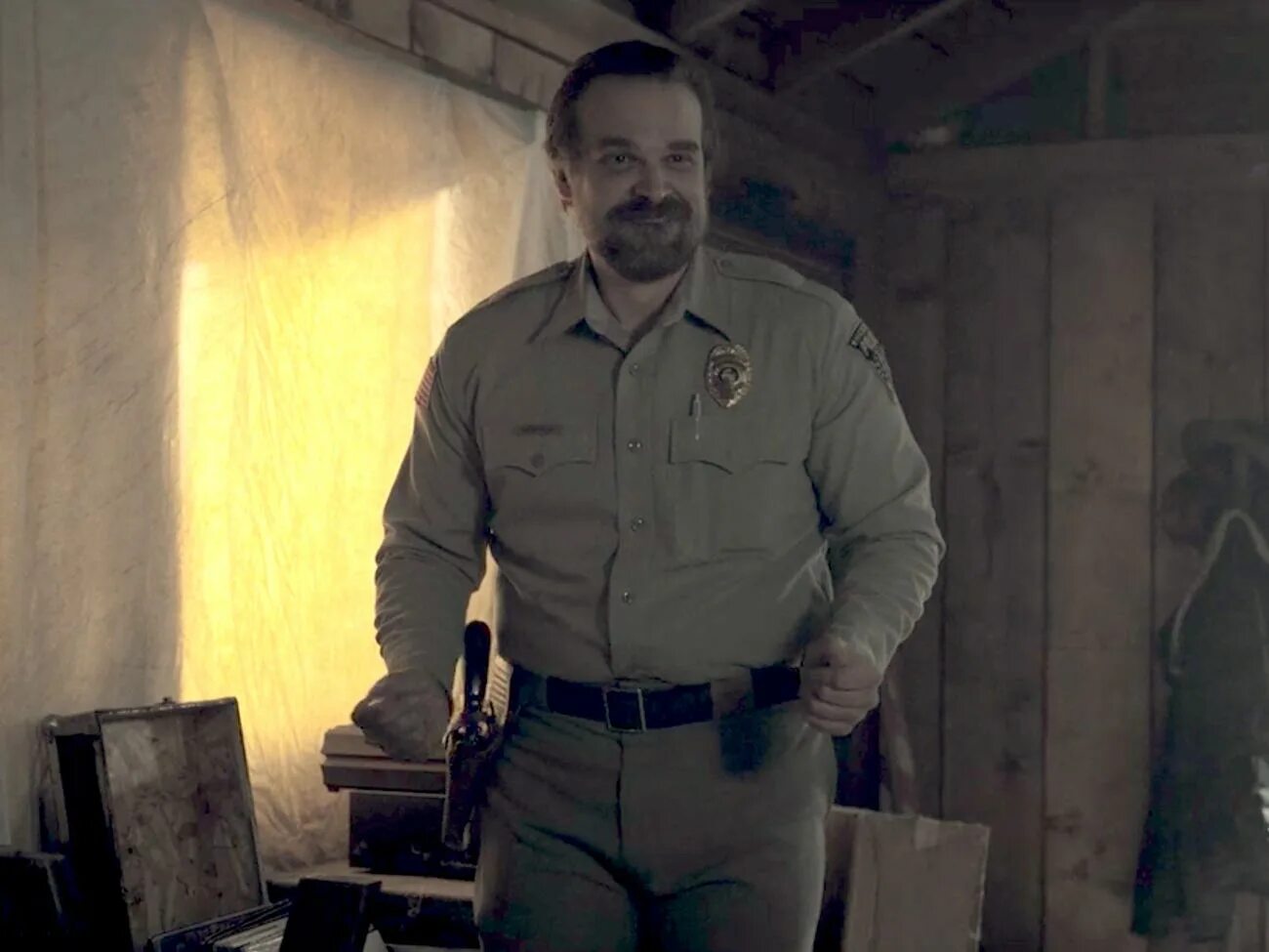 дэвид харбор очень странные дела