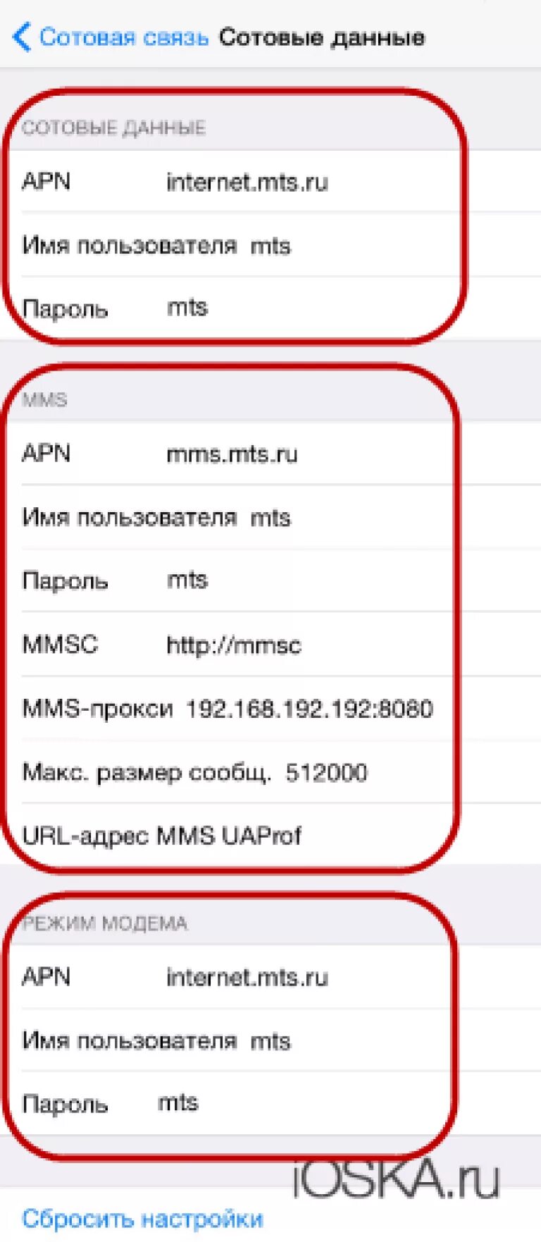 Имя пользователя мтс. Параметры мобильного интернета мтс. настройки интернета мтс iphone. apn сотовые данные. как настроить мобильный интернет мтс.