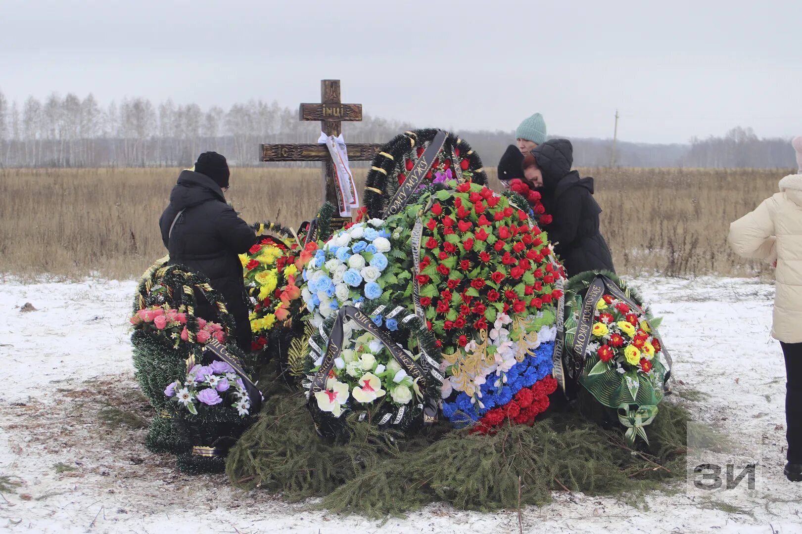 Вести погибших на украине. В Данкове простились с погибшим.