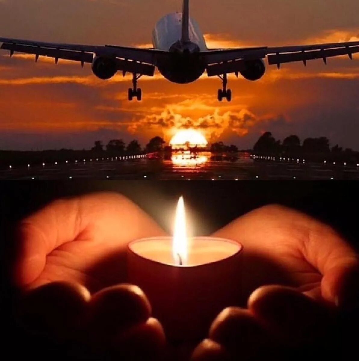 Скорбим. Светлая память погибшим в авиакатастрофе. Светлая память летчикам. Свеча самолет.