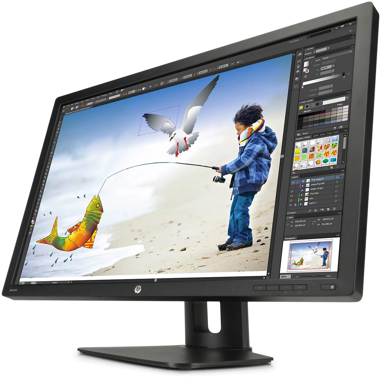 Монитор ips 30. Монитор hpe190i ips display.